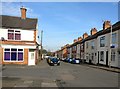 Terraced housing on Lambert Road in Leicester