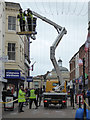 Christmas light installation, Bridgwater