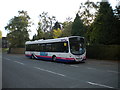 Bus on Sir George Martin Drive, Adel