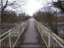 SU9489 : Footbridge over the M40 by Ian Paterson