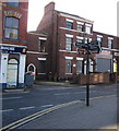 High Street signpost, Runcorn