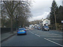 SE0922 : A629 Huddersfield Road at Salterhebble by Colin Pyle