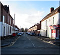 West along Laura Street, Crewe