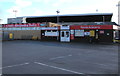 Visiting supporters match day ticket office, Alexandra Stadium, Crewe