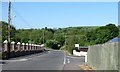 Sharp left hand bend in Castleblayney Street, Newtownhamilton