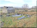 NZ0022 : Ruins of a shed at East Barnley Farm by Oliver Dixon