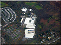 Cloberfield Road factories from the air