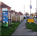 London Midland advert on a BT phonebox, Crewe