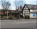 Open-sided bus shelter, Belmont Road, Hereford