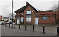 North side of the long derelict former Ship Inn, Ross Road, Hereford