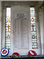 Ilkley - World War 2 memorial plaque