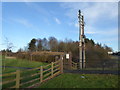 SJ8145 : Keele Cemetery and electricity substation by Jonathan Hutchins