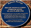 Princess Street blue plaque, Runcorn