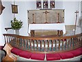 TQ5139 : St. Martin of Tours, Ashurst: altar by Basher Eyre