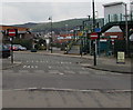 No Entry signs facing Bridge Road near Prestatyn railway station