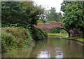 Canal bridge at Kettlebrook in Tamworth, Staffordshire