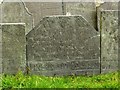 SK9136 : Belvoir angel headstone, St Wulfram's churchyard, Grantham by Alan Murray-Rust