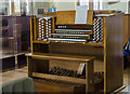 Organ console, St Katherine