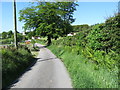 View South-West along Hawthorn Lane, Newtownhamilton