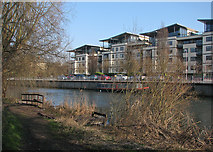 TL4659 : Riverside Place by John Sutton