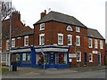 The corner of Broad Street and North Parade, Grantham