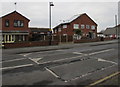 Three speed bumps on Bastion Road, Prestatyn