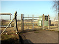 Entrance to the Longwater Pumping Station