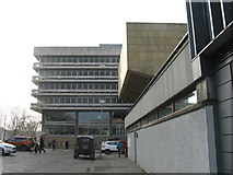 NT2572 : Edinburgh University Main Library and Theatre by M J Richardson