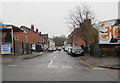 East along Brook Street, Crewe