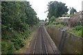 Railway passing through West Malling