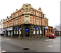 Coral on a town centre corner, Crewe