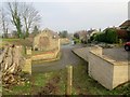 Bridleway  entering  Barton-le-Street