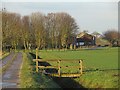 Bridleway near Brandesburton