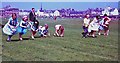 Egg and spoon race on the Low Green, Ayr