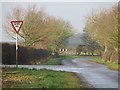 TA0718 : Road junction, near Thornton Curtis by Paul Harrop