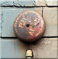 Old fire alarm, Clarence Street, Belfast (February 2017)