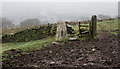 Trig point of Fernhurst Hill