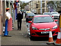 Traffic along Campsie Road, Omagh