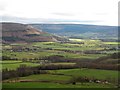 Looking south from the edge of the moor