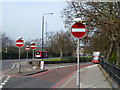 No entry to Woolwich New Road