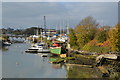 Boats moored