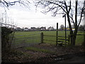 Public footpath off Hobberley Lane south of Shadwell