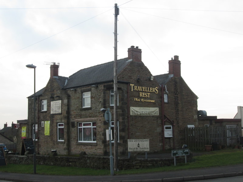 Travellers Rest At Holmesfield © John Slater :: Geograph Britain And 