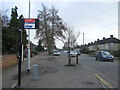 Bus stop on Green End Road