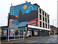 NS6064 : Spring Fling Rural Mural on London Road by Thomas Nugent