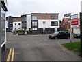 Southbourne: footpath I06 arrives on Belle Vue Road