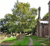 SK0580 : St Thomas Becket Churchyard by Gerald England