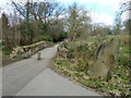 Bridge over Blacketts Brook, Friary Park