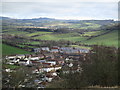 View NNE from Allington Hill