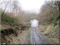 View from a Bury-Rawtenstall steam train - Brooksbottoms tunnel mouth